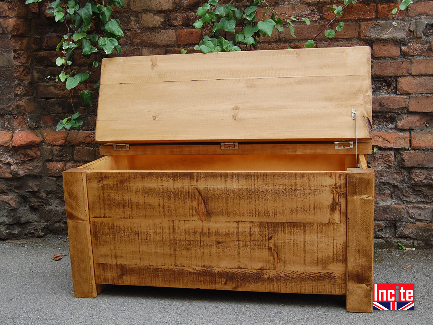 Plank Blanket Boxes and Ottomans handcrafted by Incite